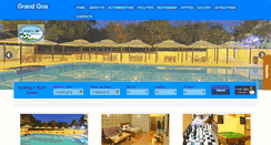 Desktop Screenshot of grandgoa.com